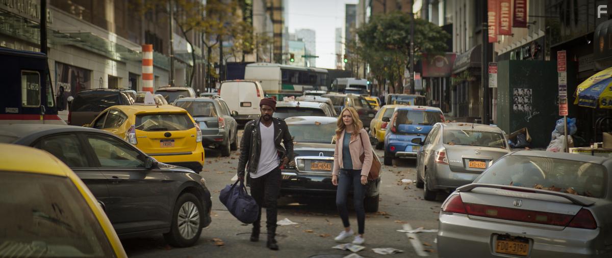 Heather Graham and Jovan Adepo in The Stand (2020)