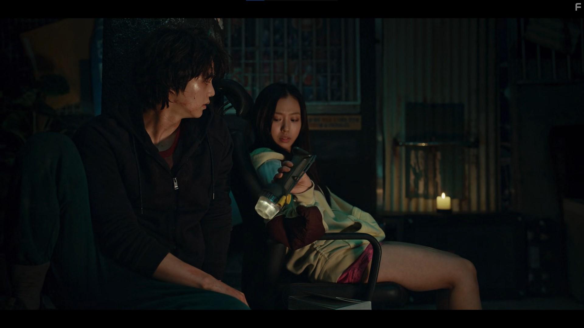 Song Kang and Go Min-Si in Sweet Home (2020)