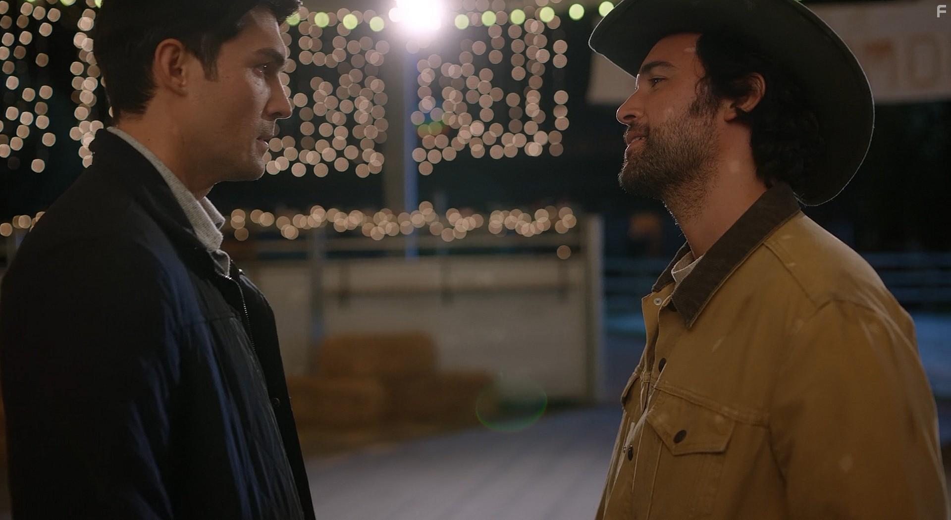 Juan Pablo Di Pace and Peter Porte in Dashing in December (2020)