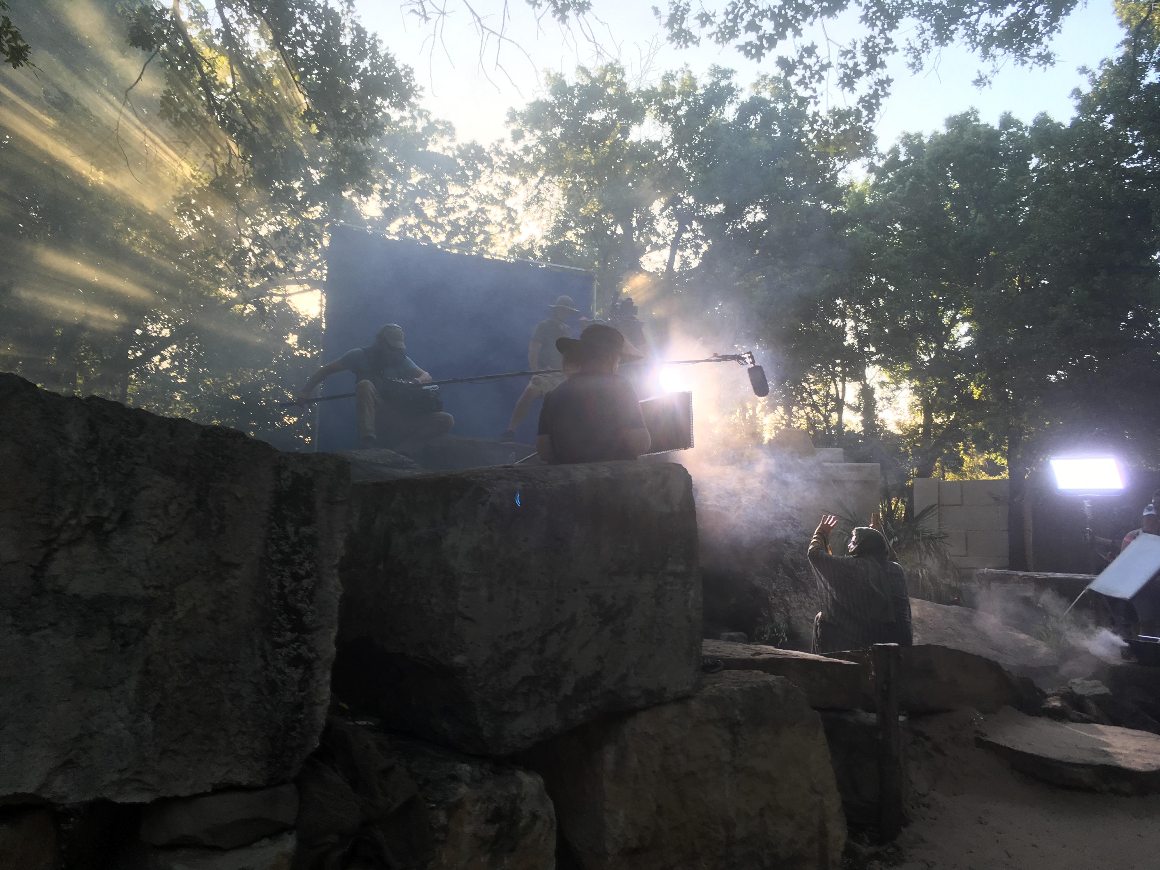 Major Dodge and Lucas Miles in The Penitent Thief (2020)