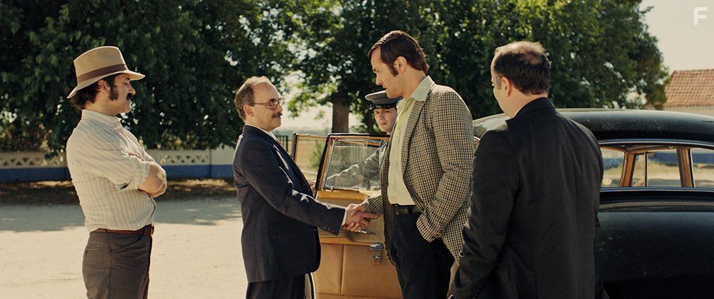 Miguel Borges, lvaro Correia, Albano Jernimo, Marco Paiva, and David Esteves in A Herdade (2019)