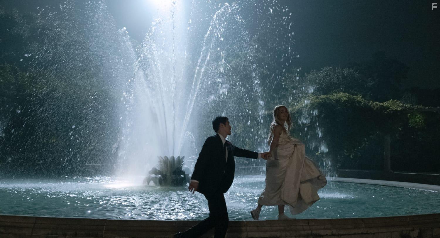 Harry Shum Jr. and Jessica Rothe in All My Life (2020)