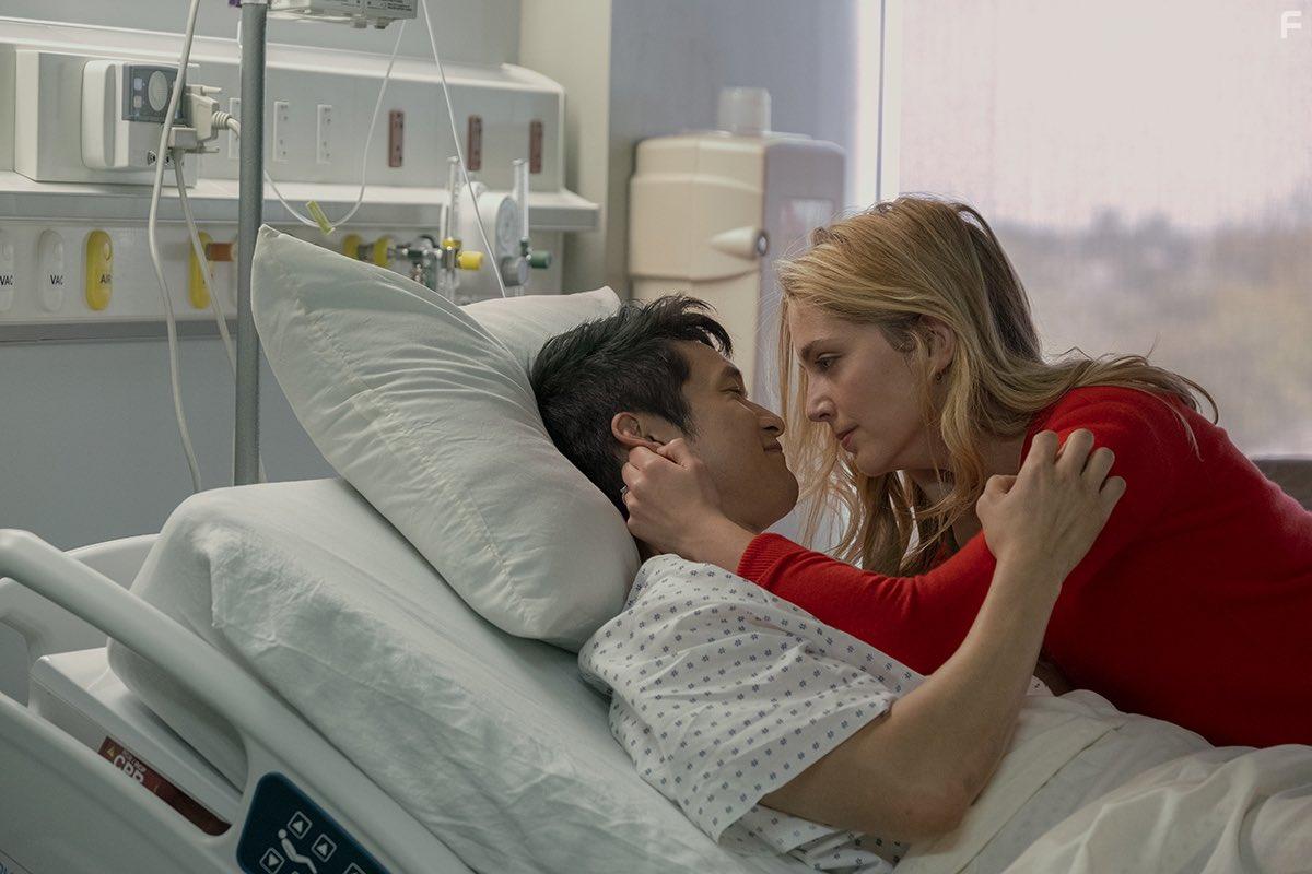 Harry Shum Jr. and Jessica Rothe in All My Life (2020)