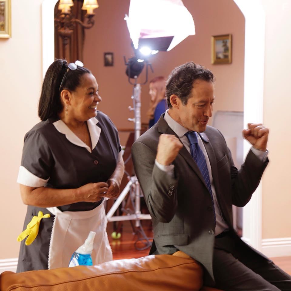 Richard Neil and Elizabeth Lamboy-Wilson in This Much (2018)