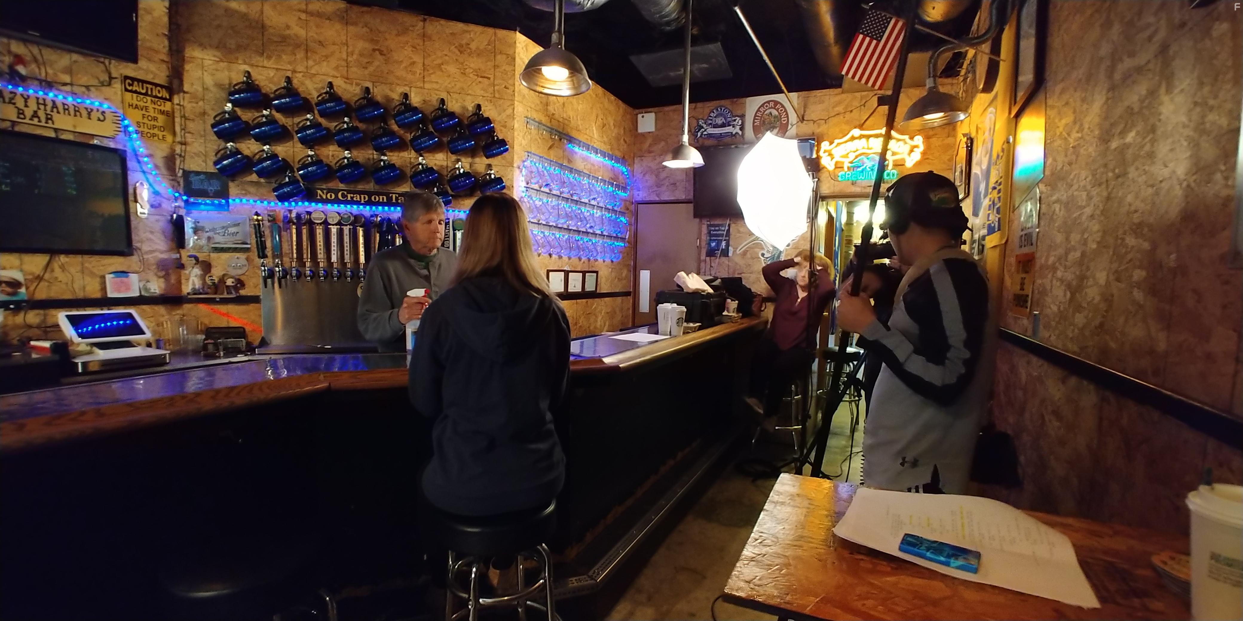 James Niebauer, Gabrielle Niebauer, and Phillip Cook in Karate Do (2019)