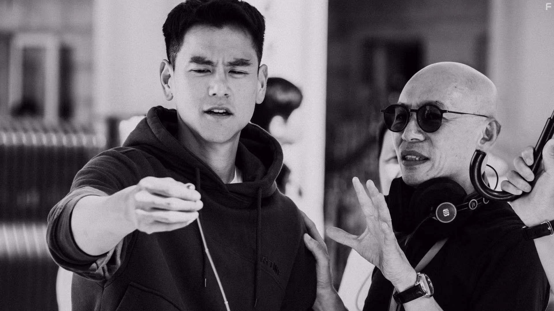 Dante Lam and Eddie Peng in The Rescue (2020)