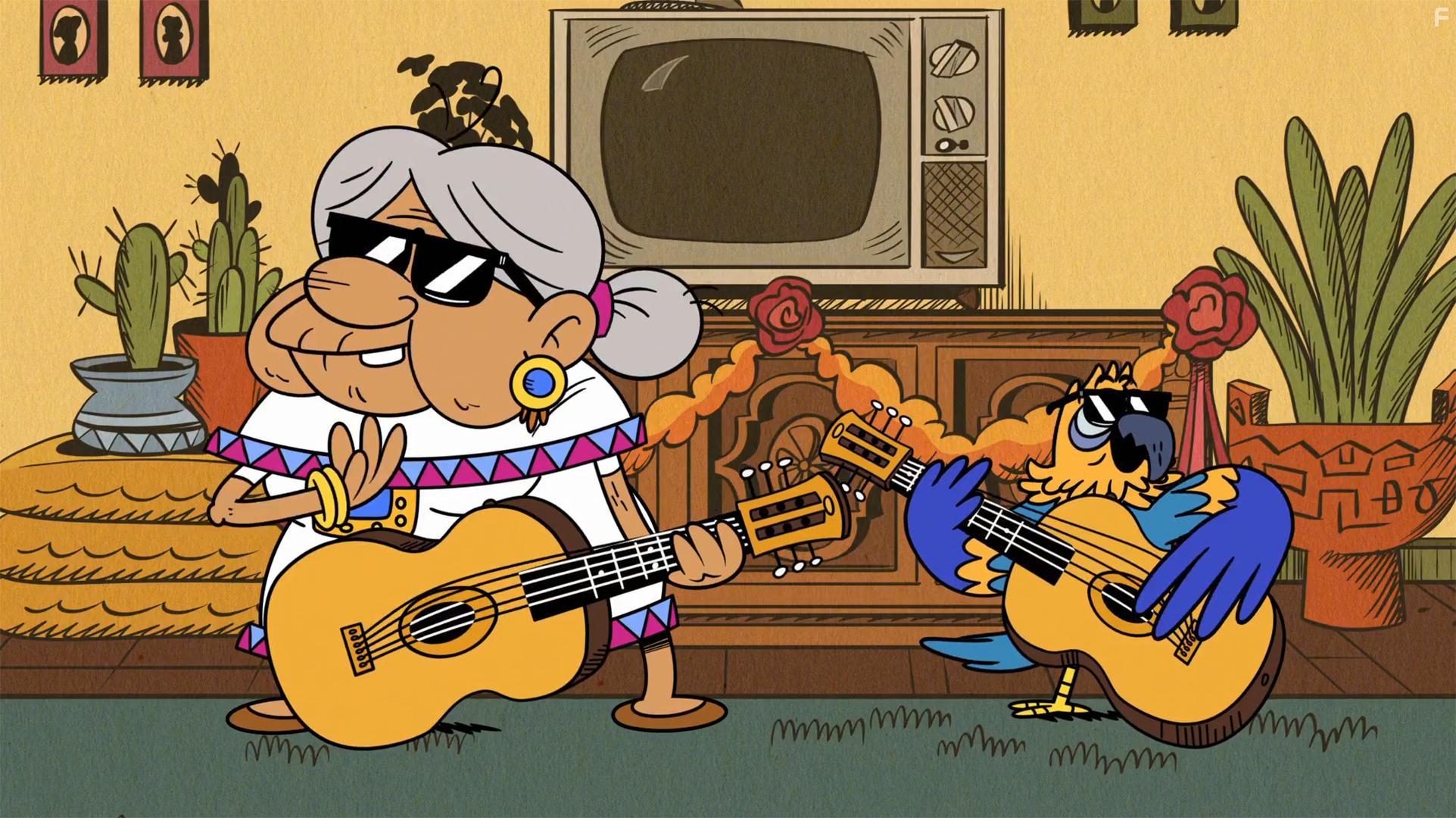 Sergio Aragons and Anglica Aragn in The Casagrandes: Mexican Makeover/Uptown Funk (2020)