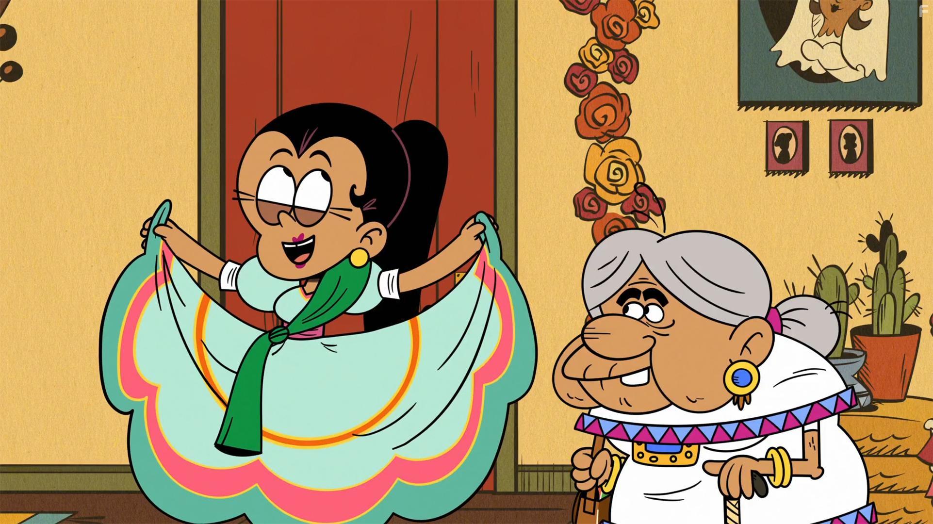 Anglica Aragn and Alexa PenaVega in The Casagrandes: Mexican Makeover/Uptown Funk (2020)