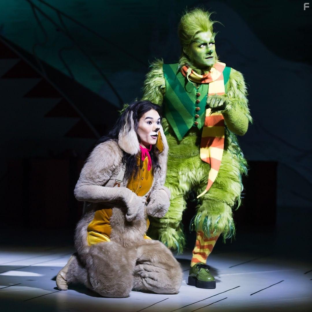 Matthew Morrison and Booboo Stewart in Dr. Seuss' the Grinch Musical (2020)