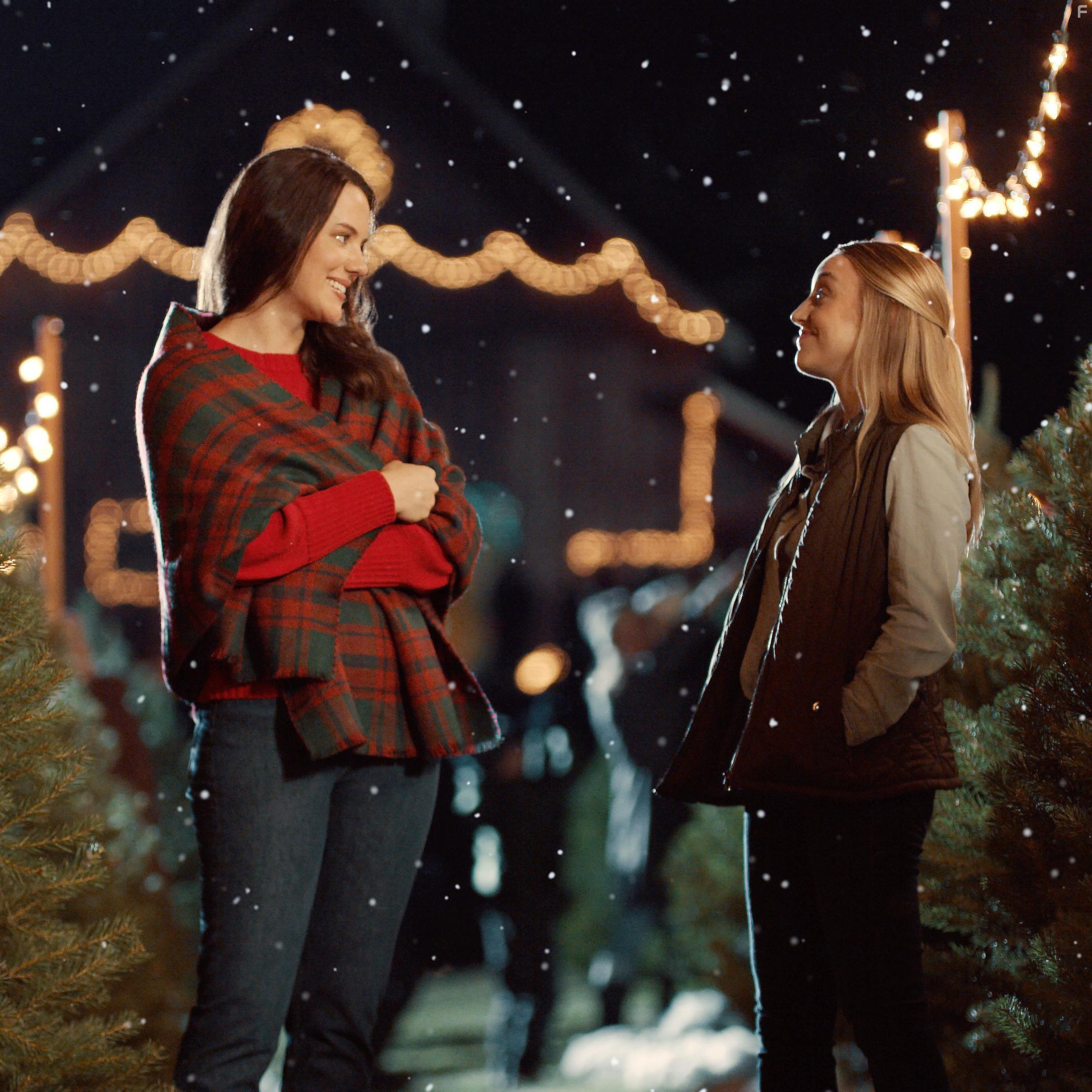Alexandra Ficken and Malone Thomas in Chocolate Covered Christmas (2020)