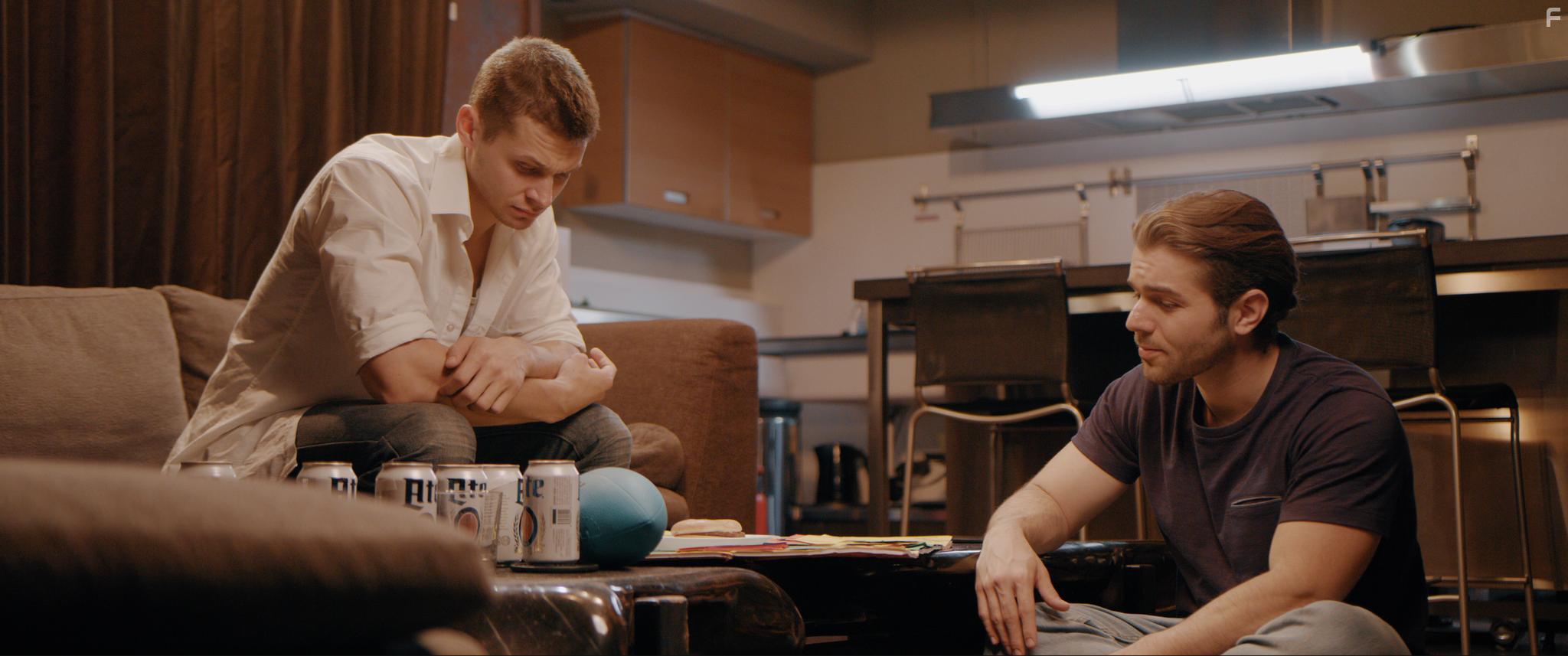 Paul Gennaro and James Liddell in Two Ways to Go West (2020)