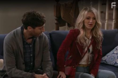 Annaleigh Ashford and Thomas Middleditch in B Positive (2020)