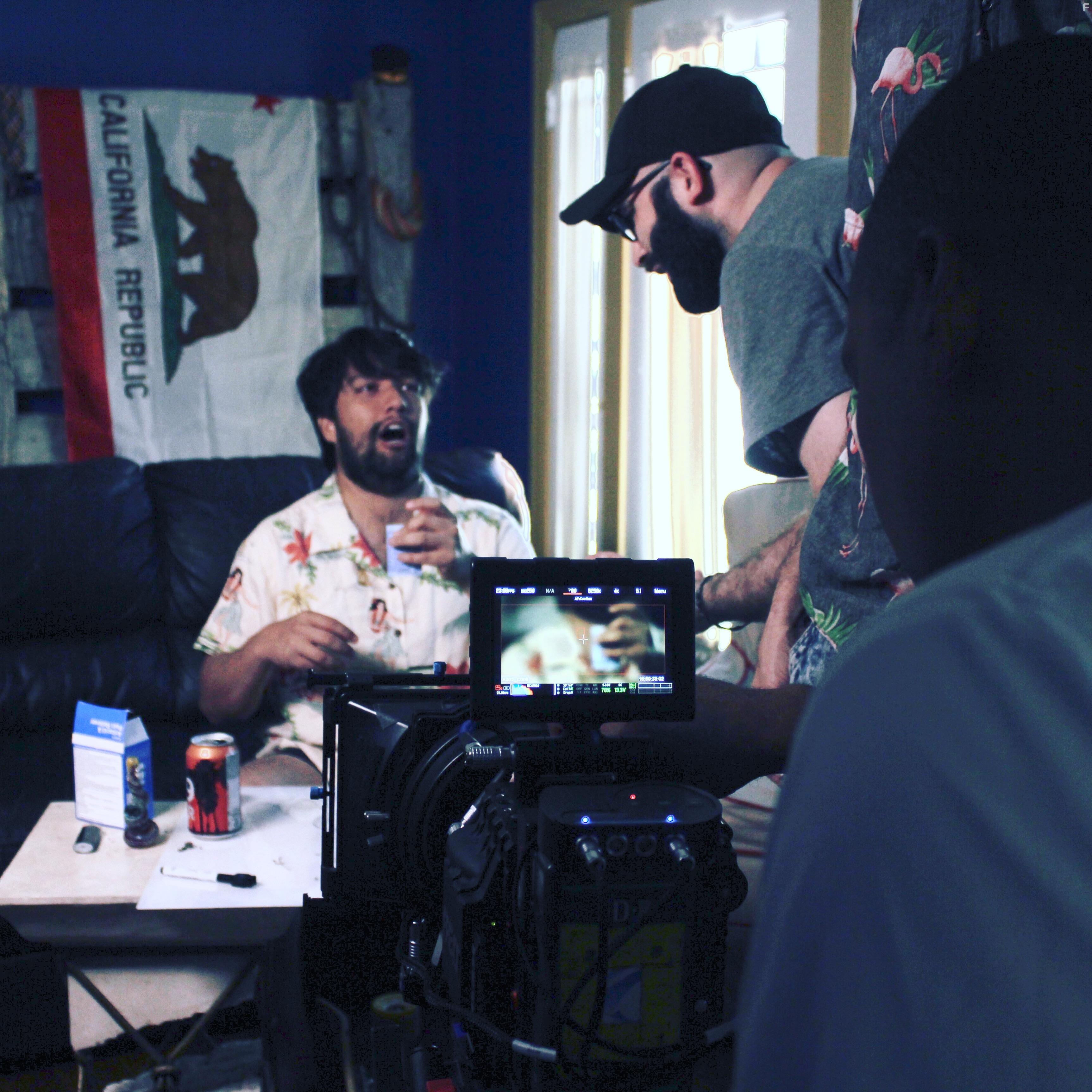 Garrett Mendez and Mike Cochnar in Addicted to You (2019)