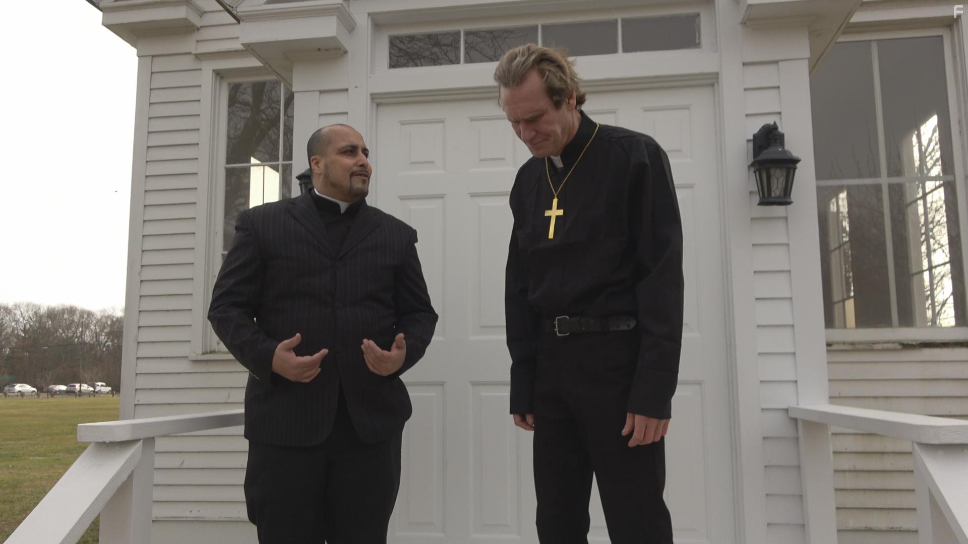 Christian Di Lalla and Jose Otero in Bloody Nun 2: The Curse (2021)