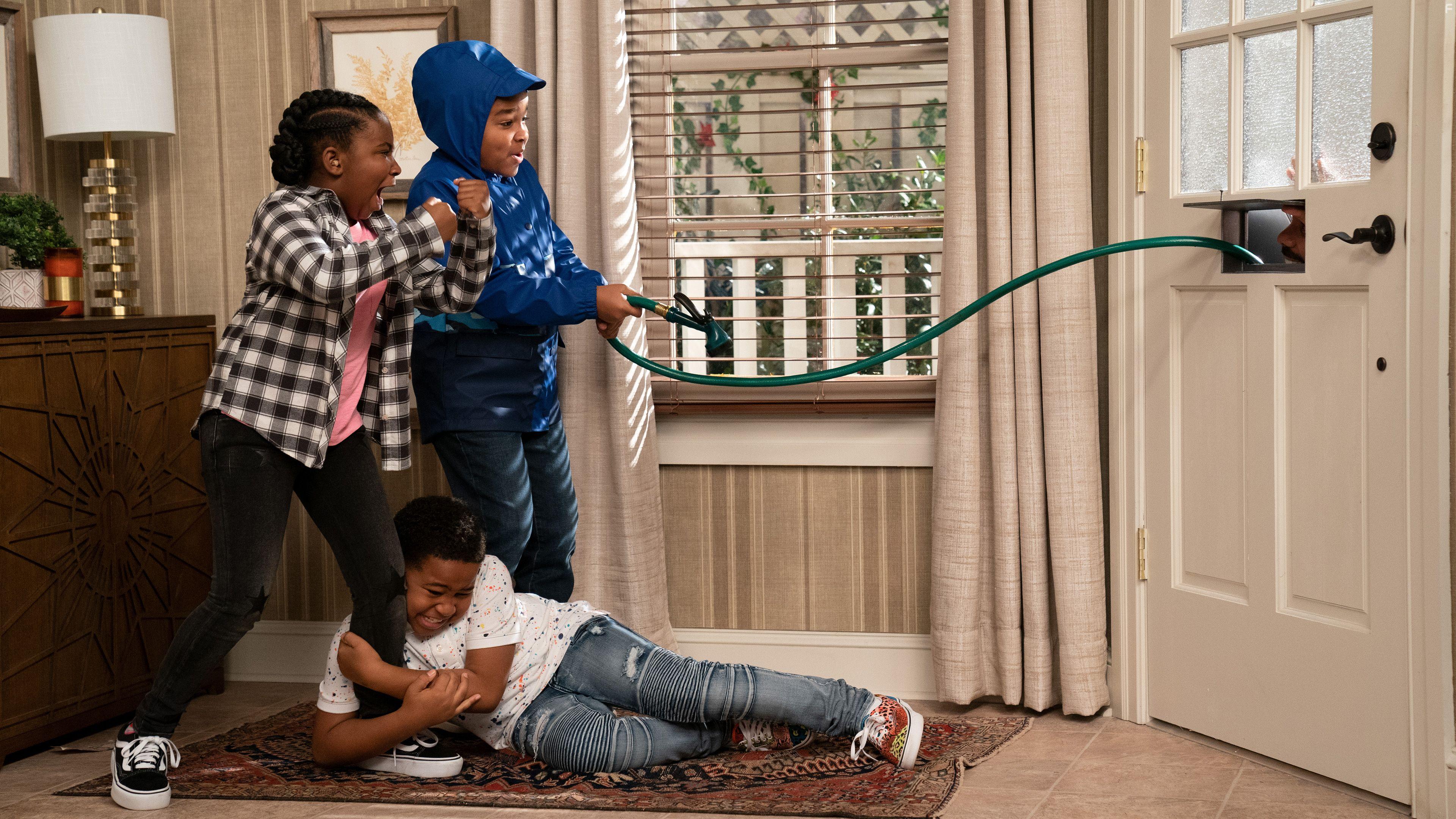 Young Dylan, Celina Smith, and Hero Hunter in Young Dylan (2020)