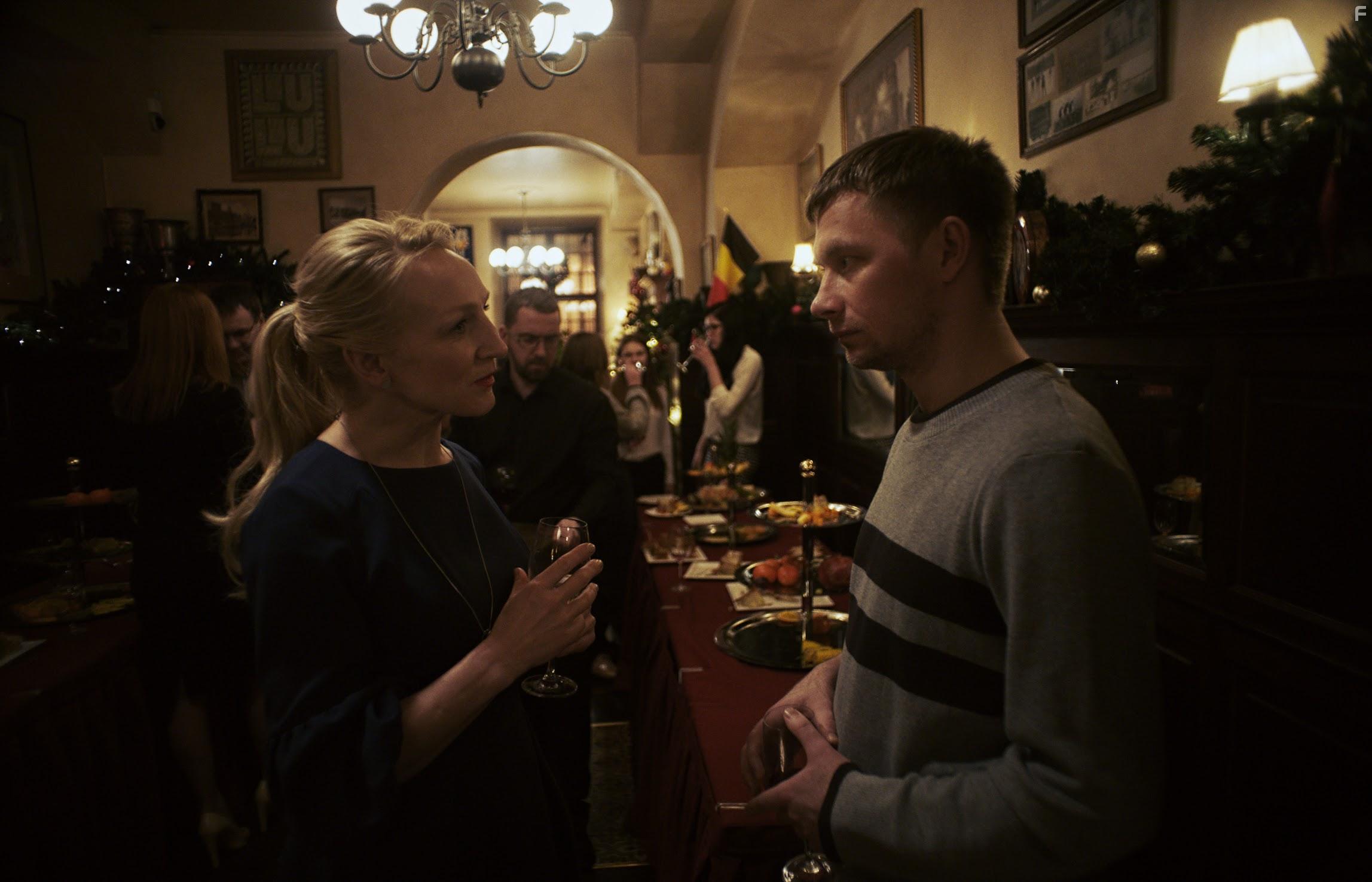 Guna Zarina and Valentin Novopolskij in Oleg (2019)