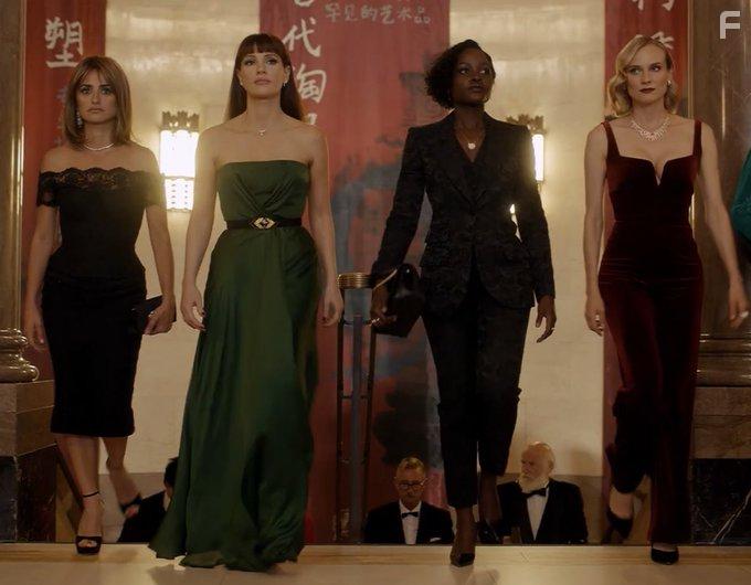Penlope Cruz, Diane Kruger, Jessica Chastain, and Lupita Nyong'o in The 355 (2022)