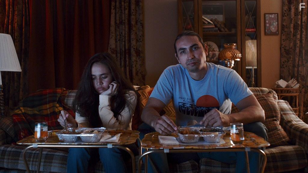 Tatanka Means and Kenadi DelaCerna in Once Upon a River