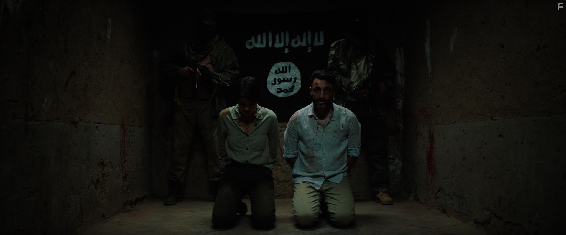 Serinda Swan and Brahim Rachiki in Redemption Day (2021)