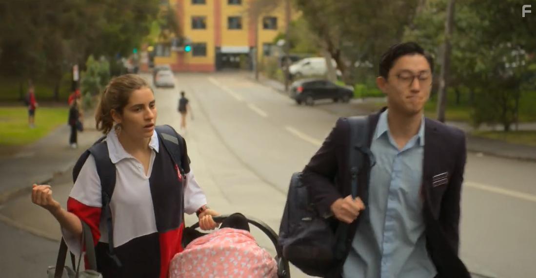 Peter Thurnwald and Nathalie Morris in Bump (2021)