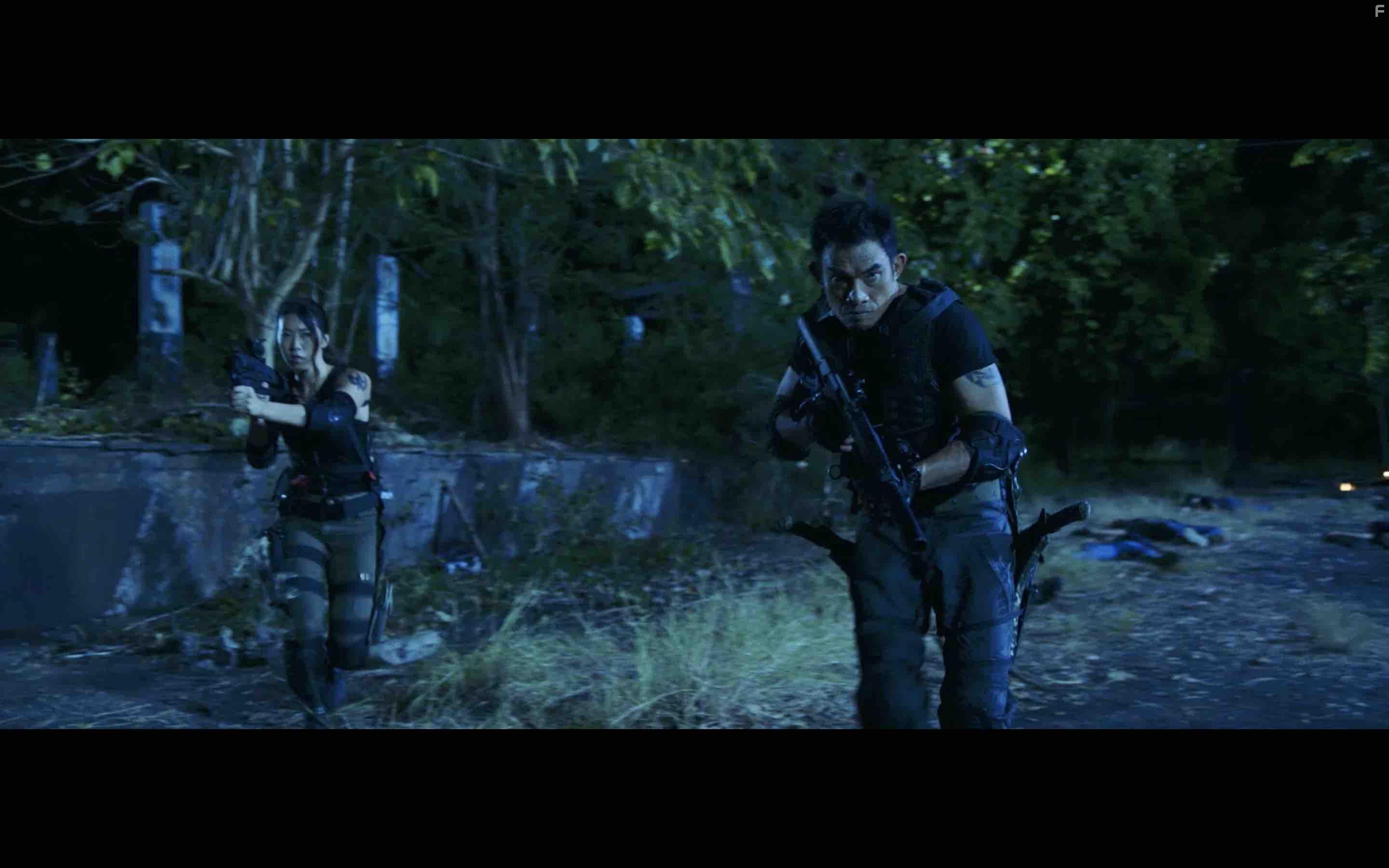 Vincent Soberano and Sarah Chang in Blood Hunters: Rise of the Hybrids (2019)