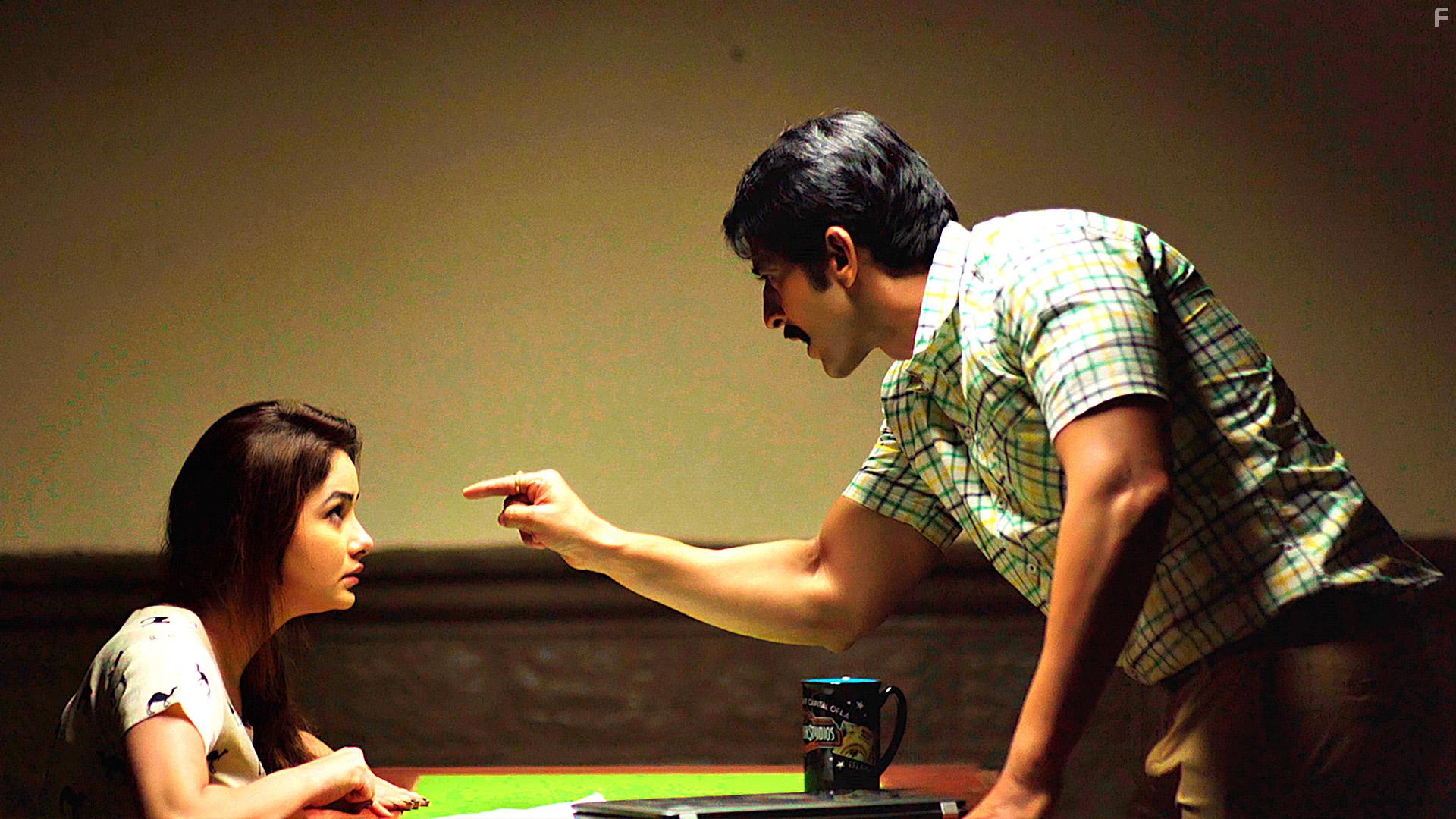 Hitten Ttejwani and Leena Jumani in The Investigation (2019)