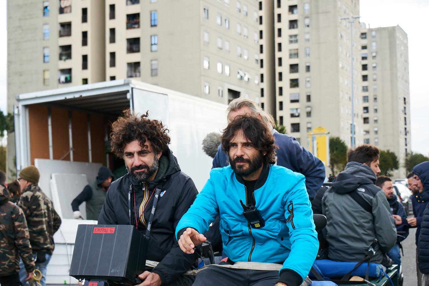 Federico Annicchiarico and Marco Bocci in A Tor Bella Monaca non piove mai (2019)