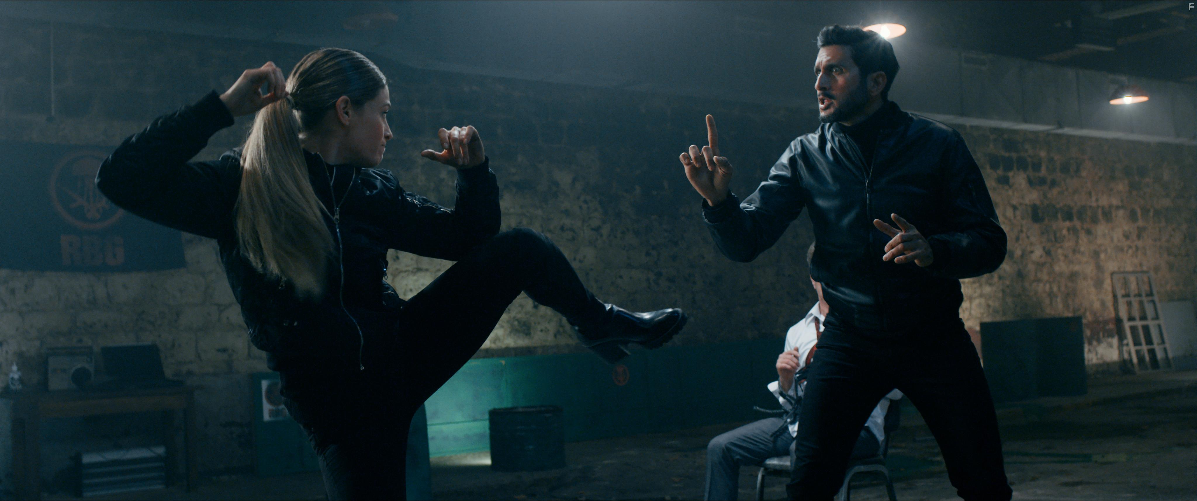 Efrat Dor and Tsahi Halevi in Mossad (2019)