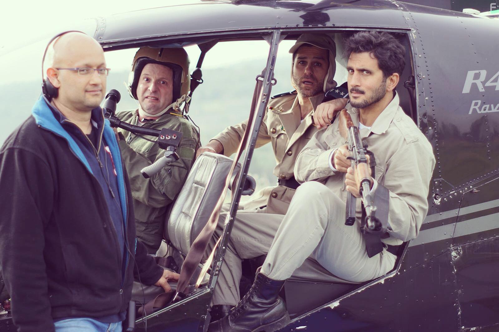 Tal Friedman, Ido Mosseri, Alon Gur Arye, and Tsahi Halevi in Mossad (2019)