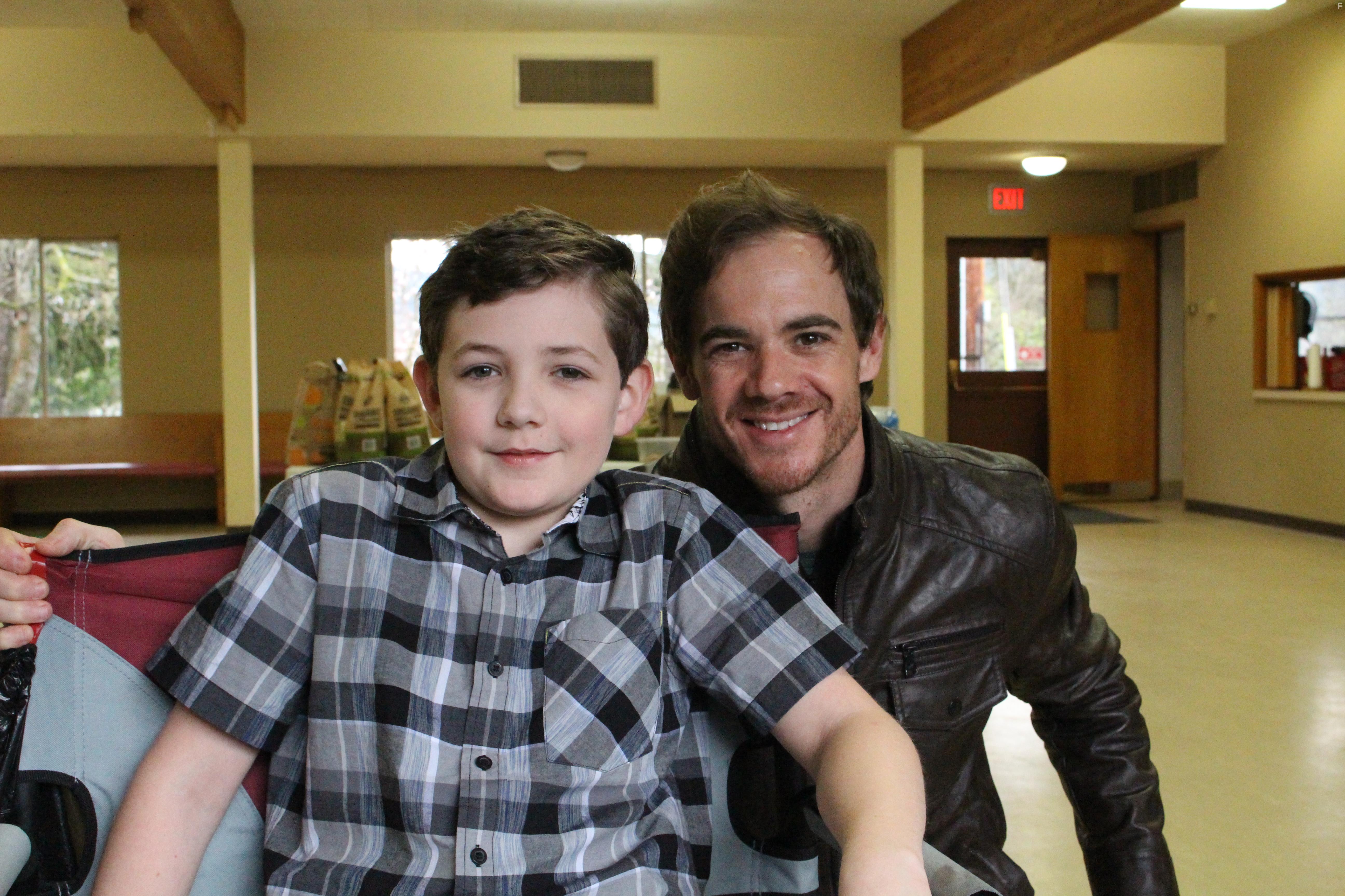 Jeffrey Arrington and Brady James in All Too Human (2018)