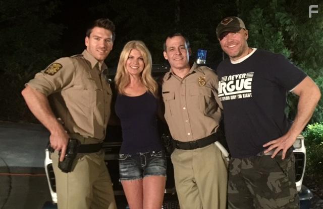 Behind the scenes shot from the feature film "Bring Me A Dream" starring myself, Tyler Mane, Martin Kove, Jesse Kove, Rob Pralgo and many others with director Chase Smith with Spirit World Productions.