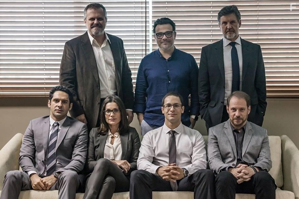 Flvia Alessandra, Antonio Calloni, Bruce Gomlevsky, Joo Baldasserini, and Rainer Cadete in Polcia Federal: A Lei  para Todos (2017)