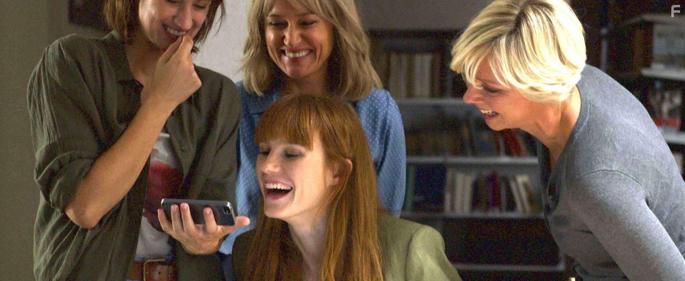 Sidse Babett Knudsen, Lene Maria Christensen, Danica Curcic, and Amanda Collin in Undtagelsen (2019)