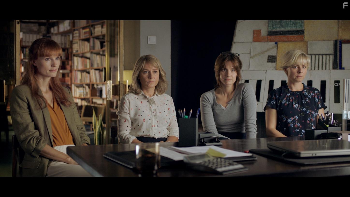 Sidse Babett Knudsen, Lene Maria Christensen, Danica Curcic, and Amanda Collin in Undtagelsen (2019)