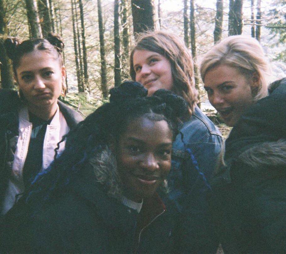 Eliot Salt, Hannah van der Westhuysen, Elisha Applebaum, and Precious Mustapha in Fate: The Winx Saga (2021)