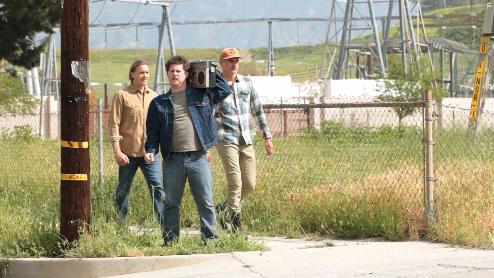 S. Scott McCracken, Sebastian Fernandez, and Paul Hertel in Pig Blood Vampire (2020)