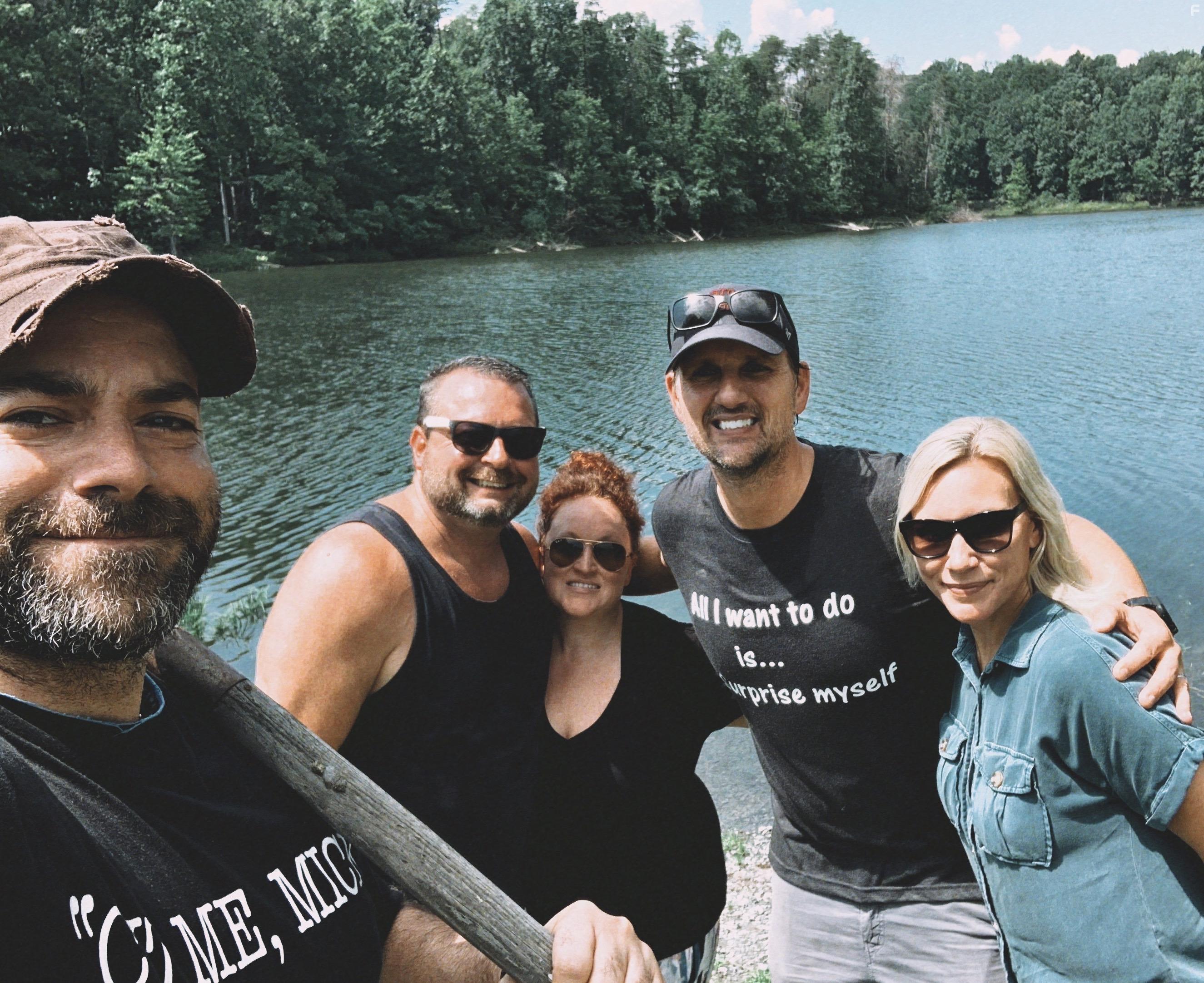 Jim Klock, Marcie Klock, Mike Capozzi, Darrell Martinelli, and Emily Adams in Slayed (2020)