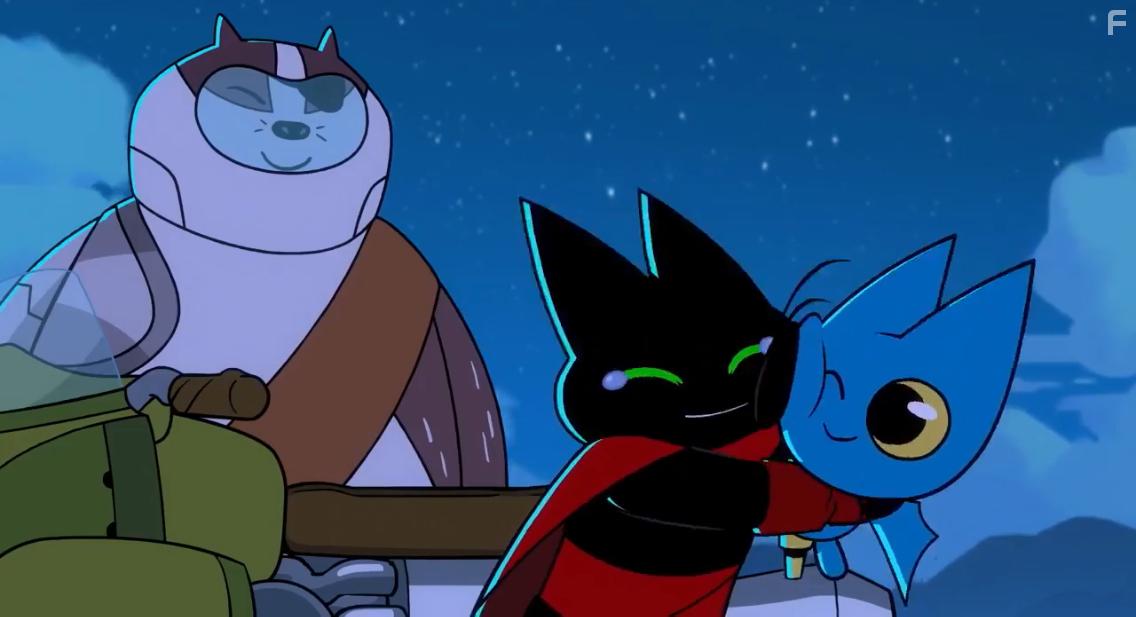 Parker Simmons and Lika Leong in Mao Mao: Heroes of Pure Heart (2014)