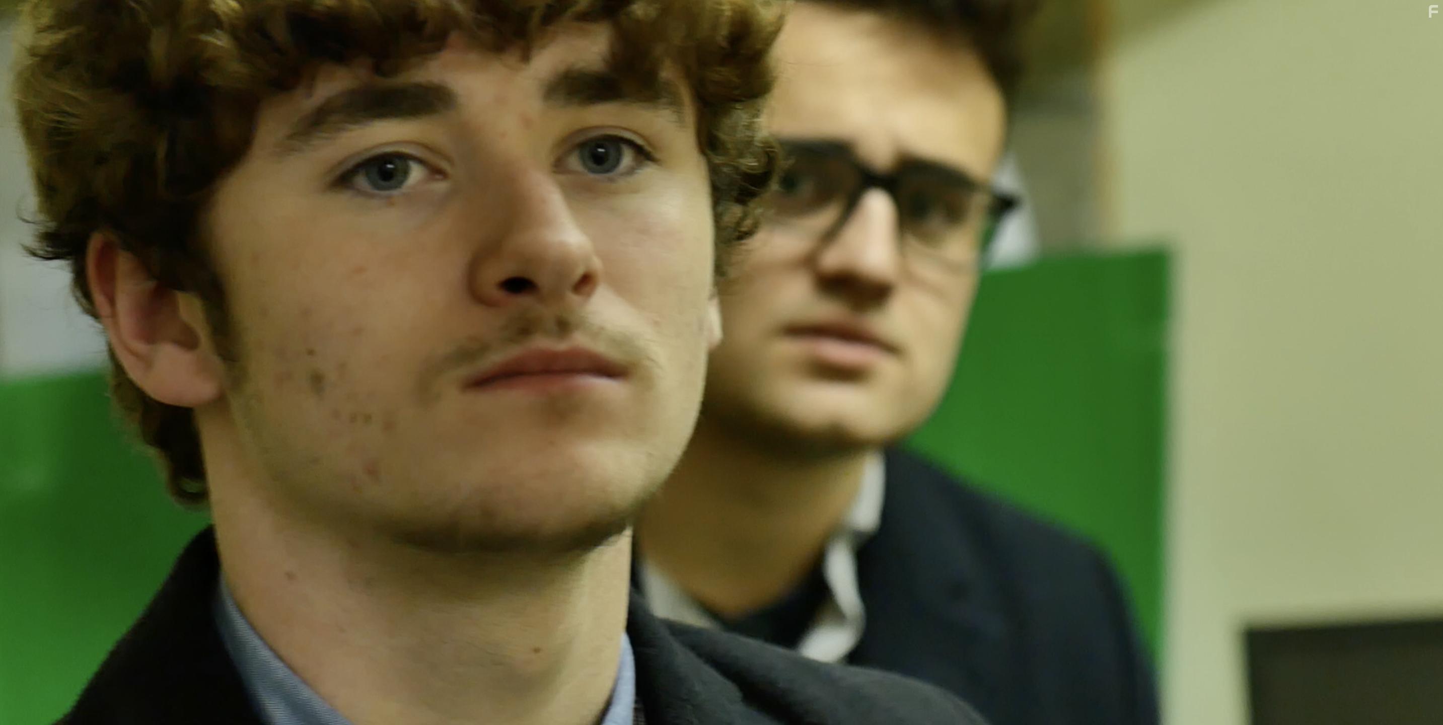 Josh Wiles and Toby Haycock in The Arsonist (2020)