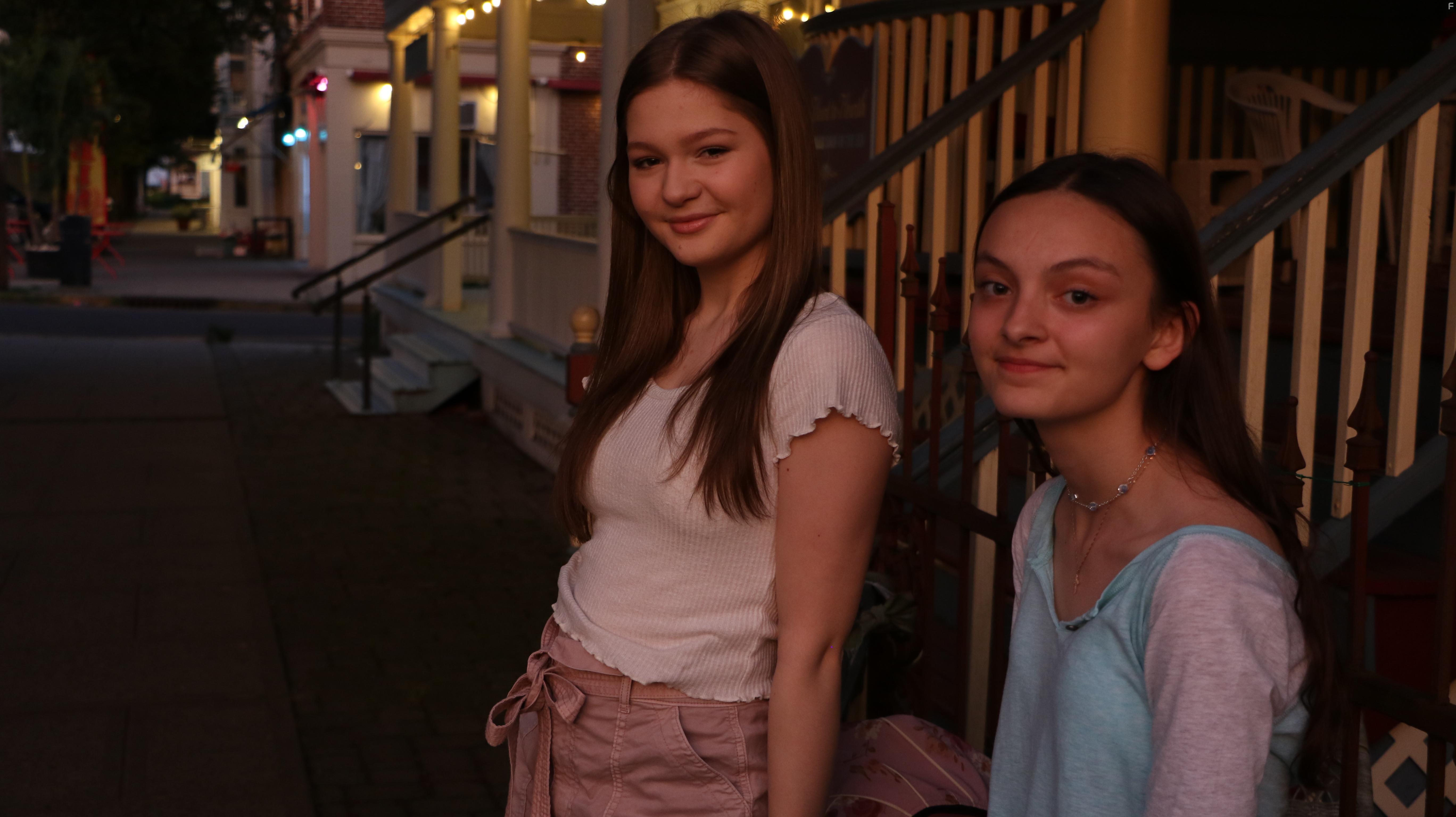 Genevieve Tarrant and Sophia Zalipsky in Let's Not Meet in the Woods (2020)