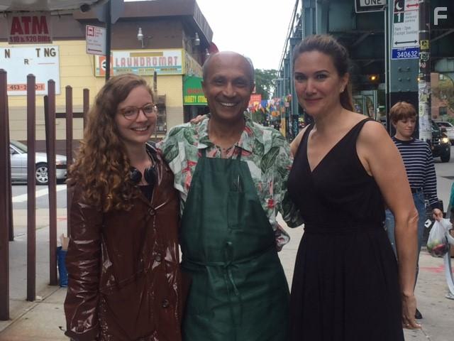 On the set of Bushwick Beats with Director Chloe Sarbib and Nadia Dajani