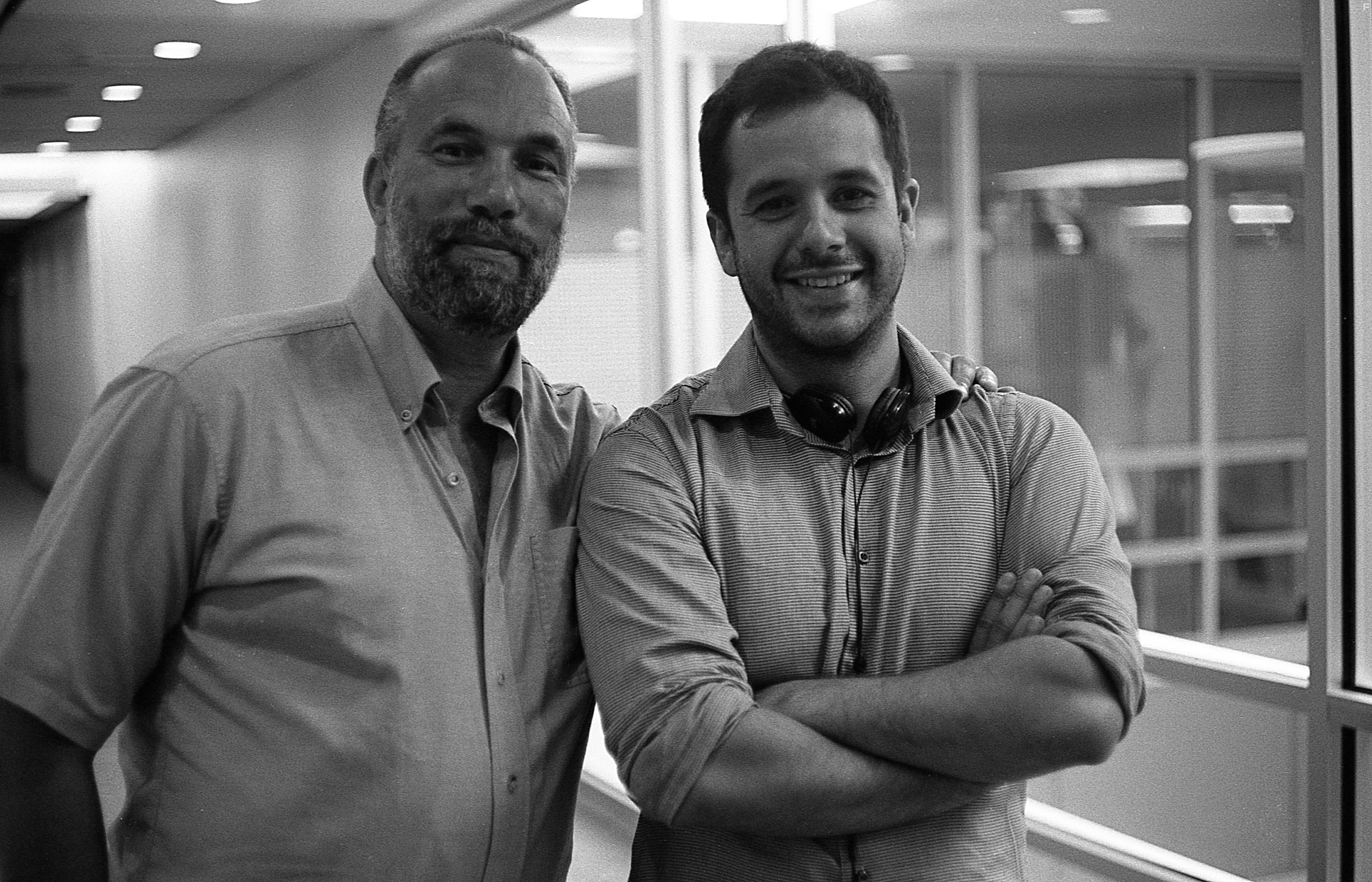 Roger Guenveur Smith and Daniel Pfeffer in I'll See You Around (2019)