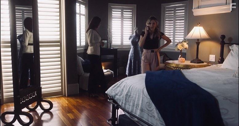 Julia Benson and Lindsey Gort in Love is a Piece of Cake (2020)