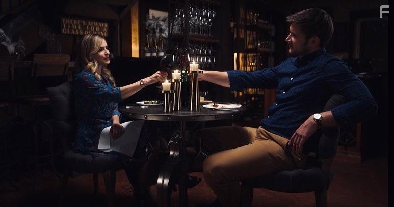 Greyston Holt and Lindsey Gort in Love is a Piece of Cake (2020)