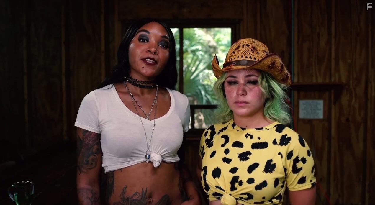 Veronica Raine and 'Sushi' Xhyvette Holder in Naked Cannibal Campers (2020)