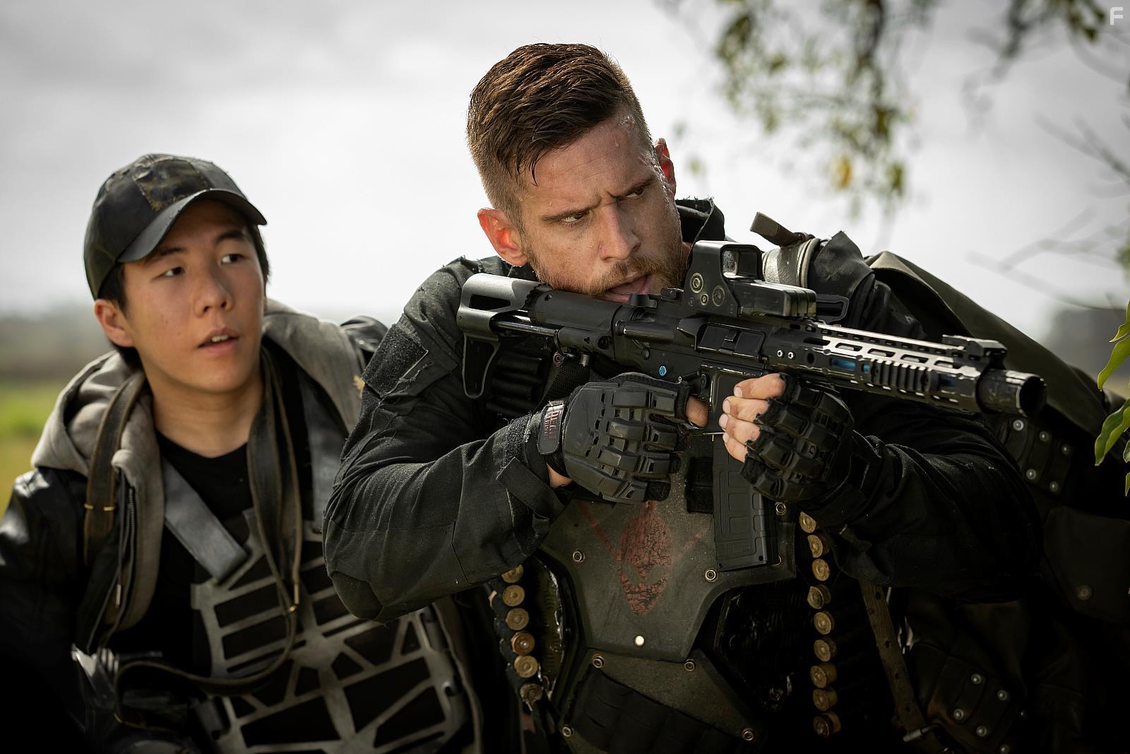 Trystan Go and Dan Ewing in 'Occupation Rainfall'