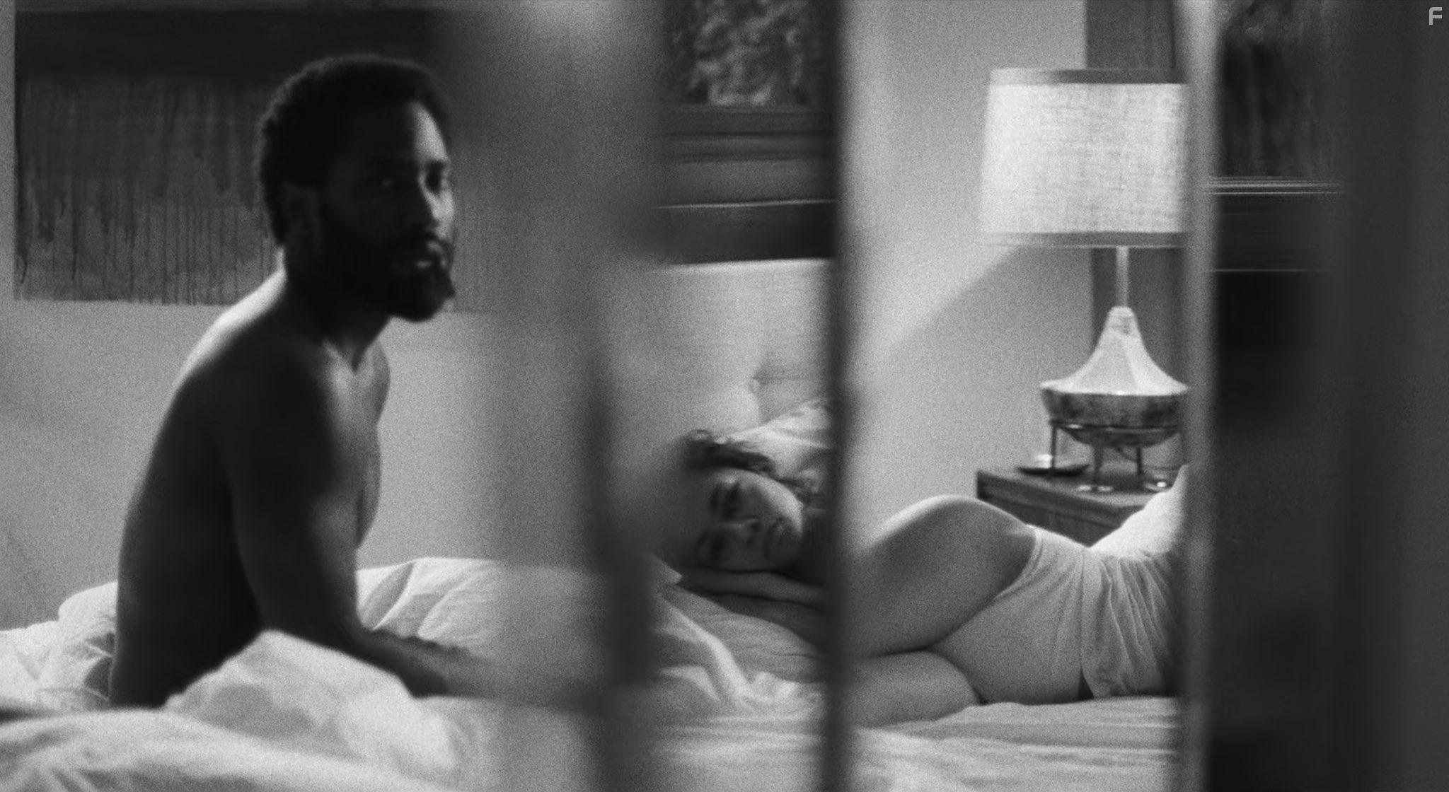 John David Washington and Zendaya in Malcolm & Marie (2021)