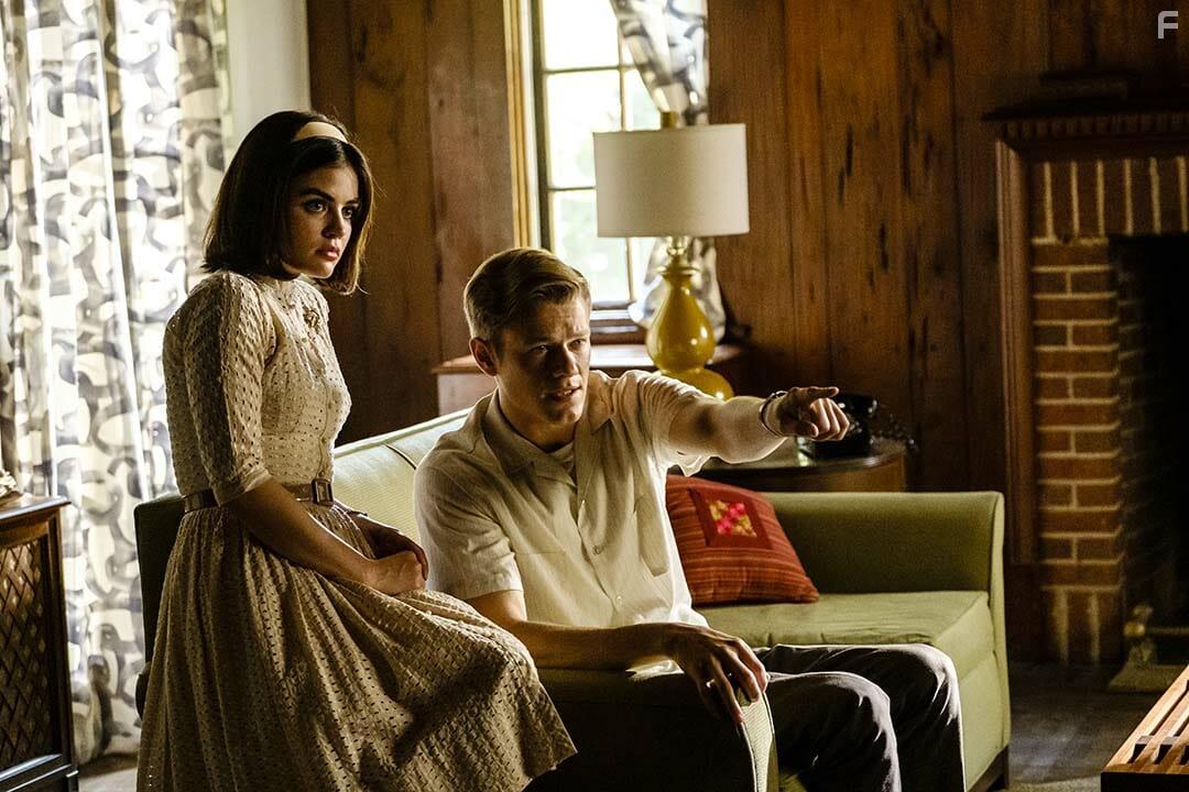 Lucas Till and Lucy Hale in Son of the South (2020)