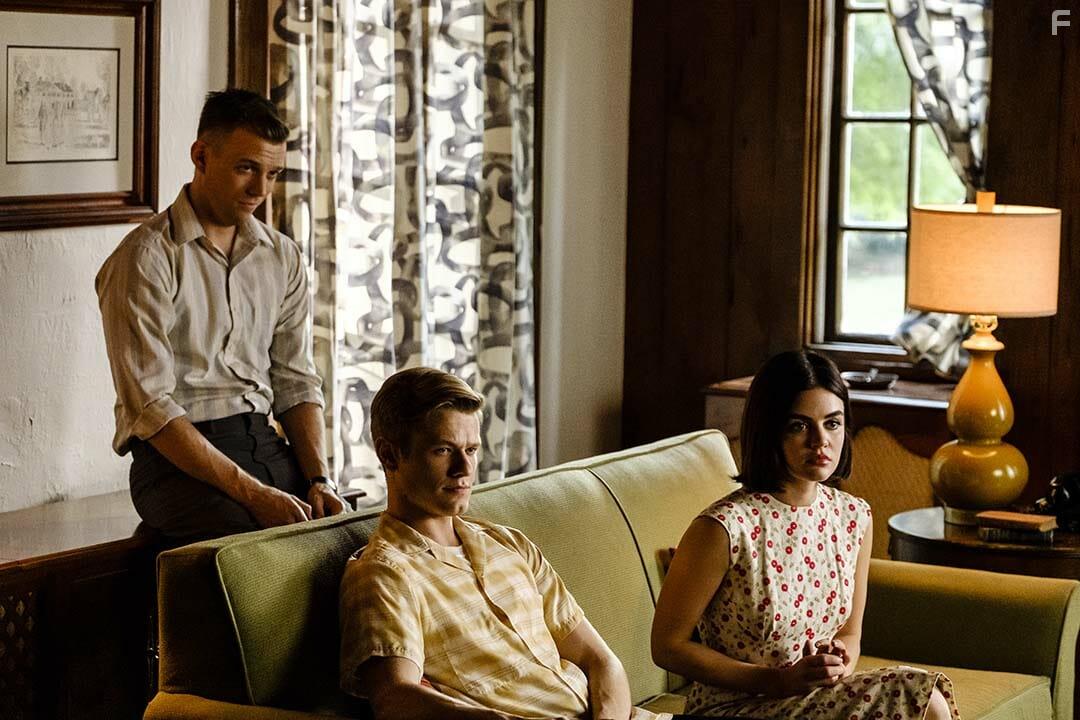 Lucas Till, Lucy Hale, and Jake Abel in Son of the South (2020)