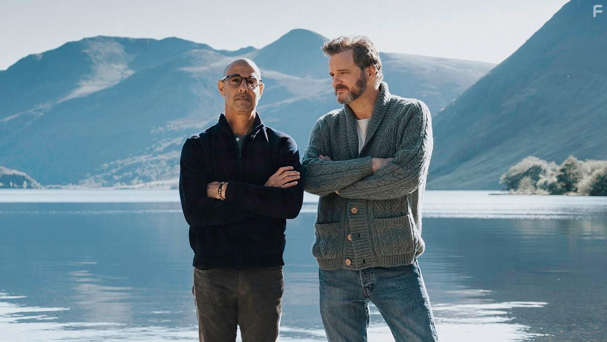 Colin Firth and Stanley Tucci in Supernova (2020)